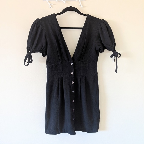 Free People Dresses & Skirts - NWT FREE PEOPLE DOUB BLACK DRESS